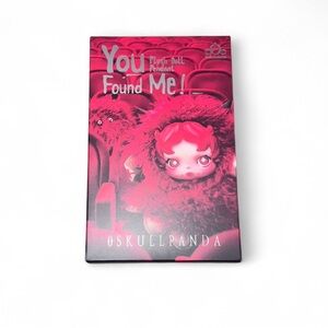 GHOSTIE SKULLPANDA “You Found Me!” Plush Doll Pendant – Ghostie (Authentic)